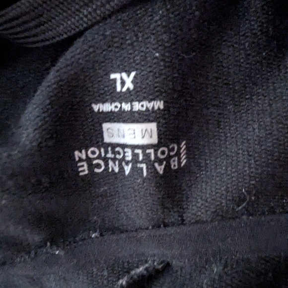 Balance Collection Men's Black XL Hoodie - Picture 2 of 3